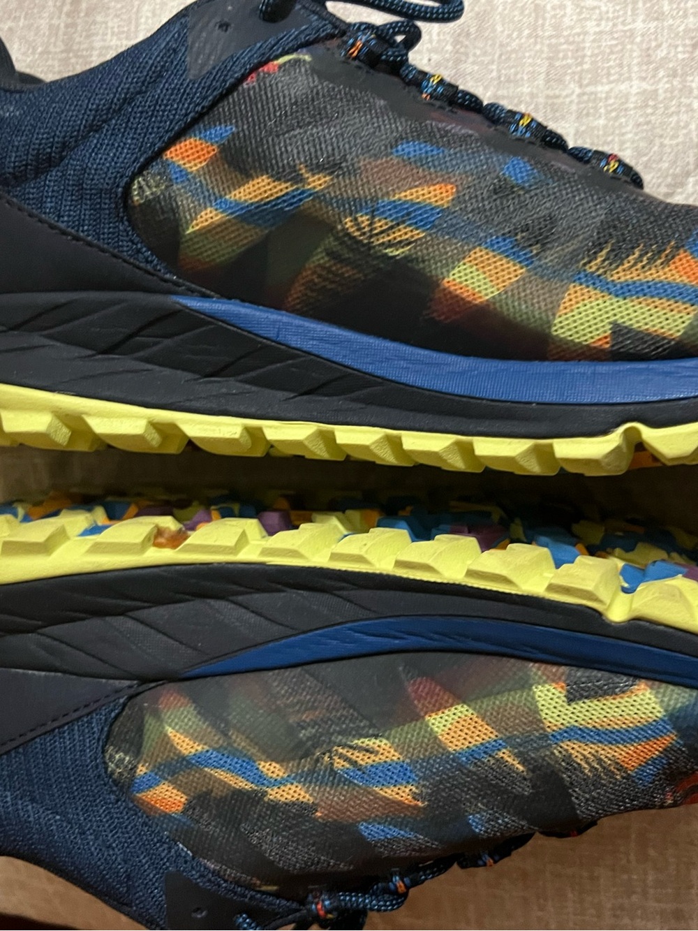 Merrell Women’s Navy Multicolor Trail Running Shoe ( women’s size 10.5 or EUR 42